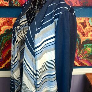 Ruby Rd ~ Sz PM ~ Striped Cardigan / Shrug ~ Excellent Condition